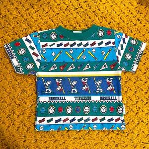 Healthtex 2T Vintage Baseball Graphic Tee